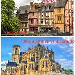 بيت للعطل Studio Cosy - Jacuzzi Inclus - A 5 Min Du Mans *