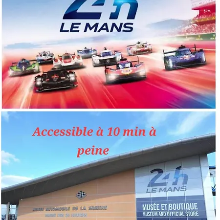 Cosy - Jacuzzi Inclus - A 5 Min Du Mans